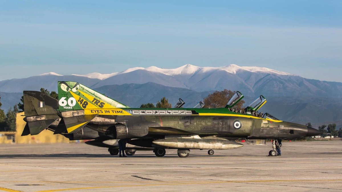 F-4e Phantom II ВВС Греции