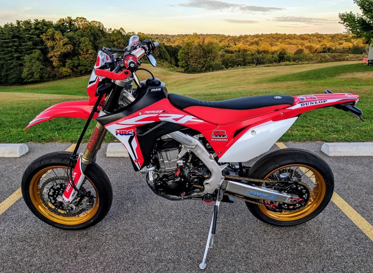 Honda crf450r Supermoto