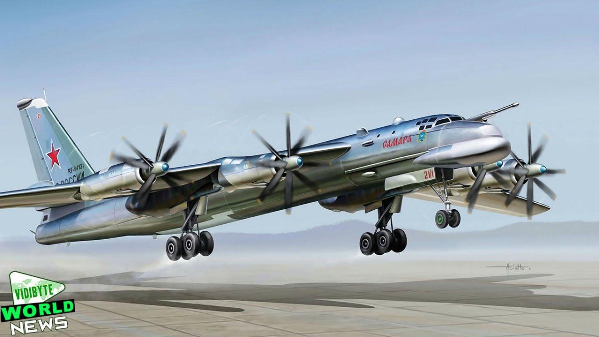 Турбовинтовой бомбардировщик ту 95