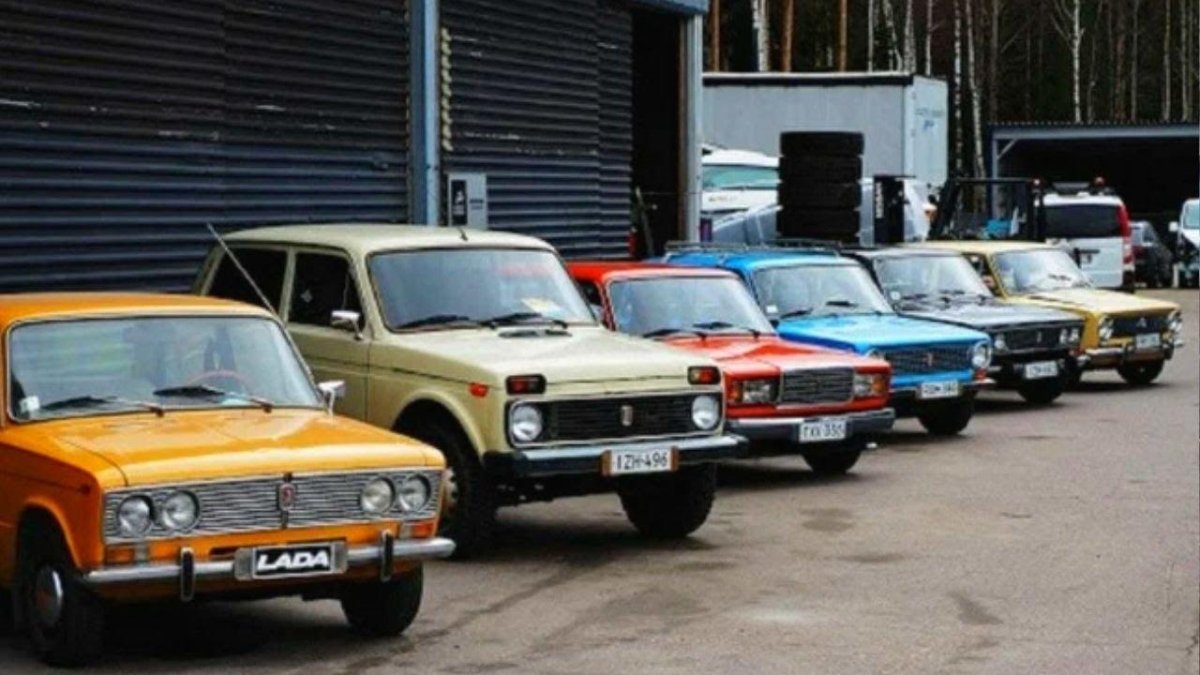 Жигули в Финляндии