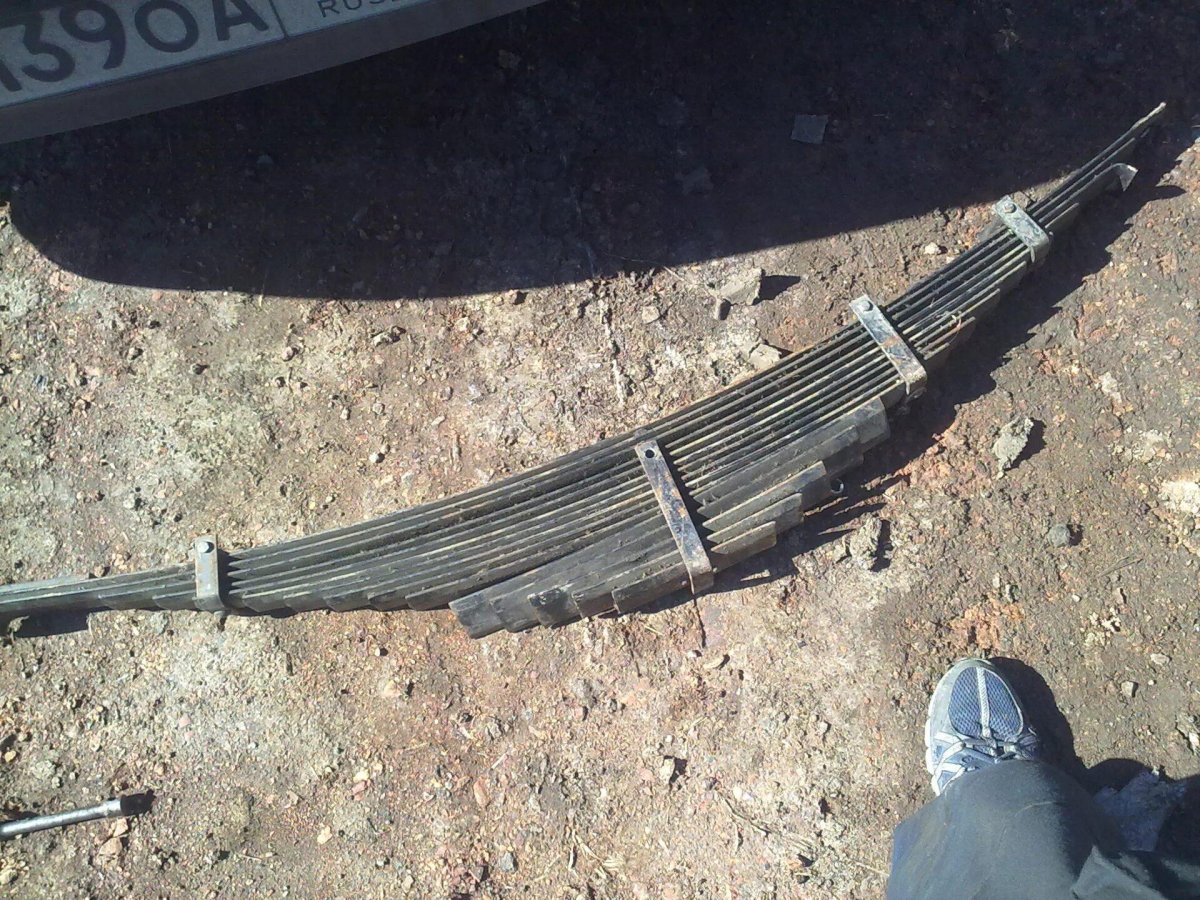 Рессора ЗИЛ 130 задняя