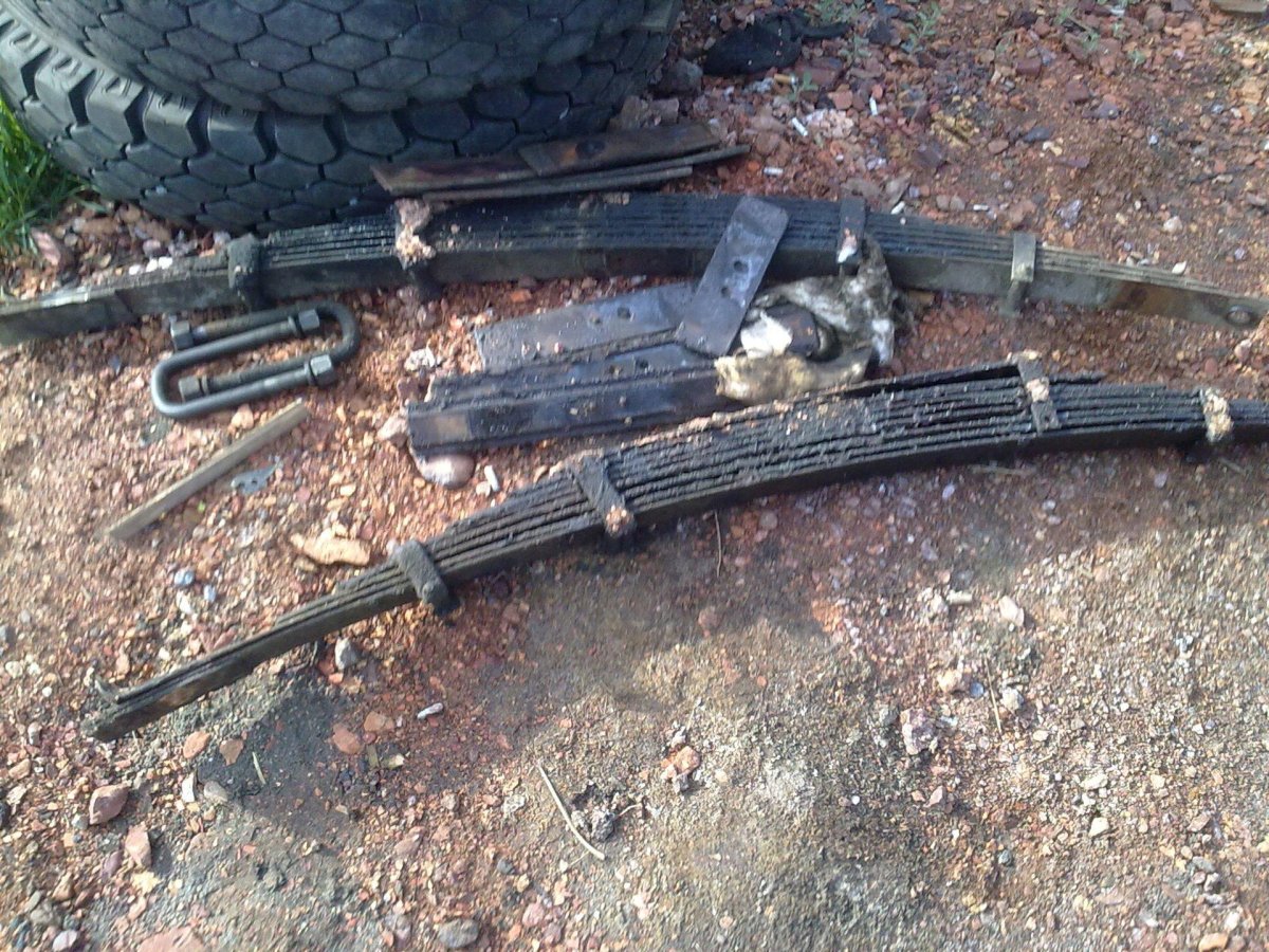 Рессора ЗИЛ 130 задняя