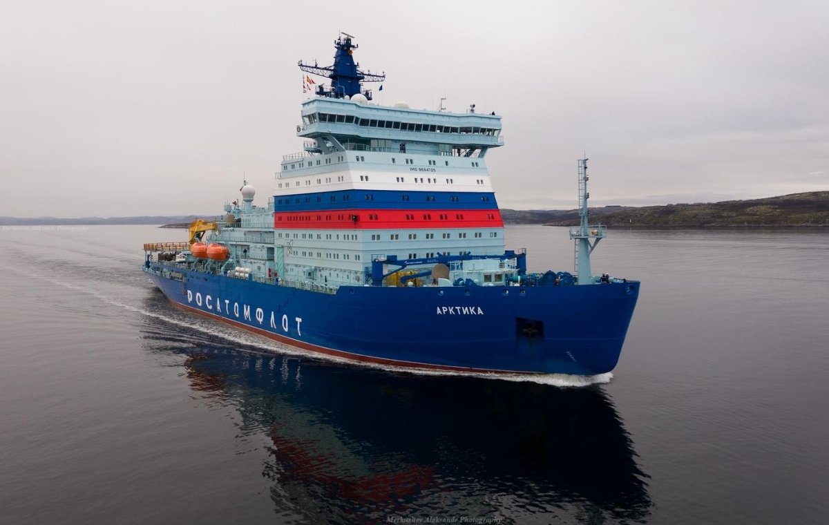 Российский атомный ледокол «Арктика» проект 22220
