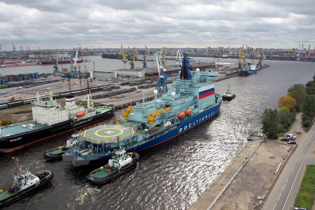 Ледокол Арктика Балтийский завод