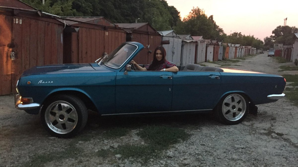 ГАЗ 24 купе кабриолет