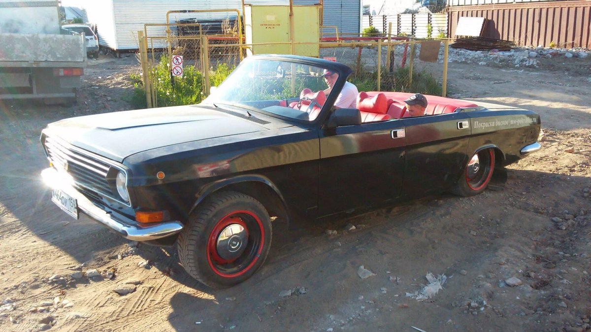 ГАЗ 24 купе кабриолет