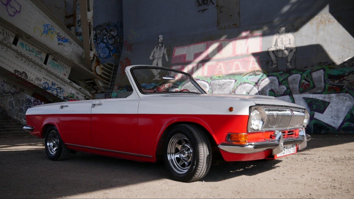 Волга 24 кабриолет лоурайдер