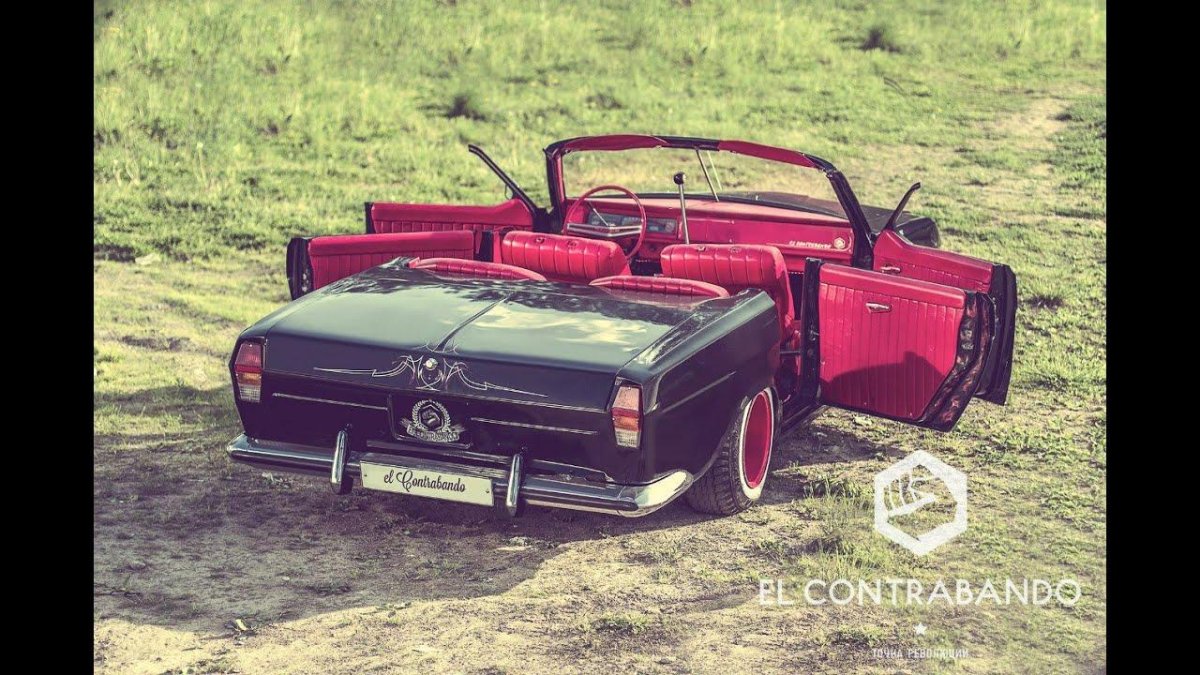 ГАЗ 24 кабриолет лоурайдер