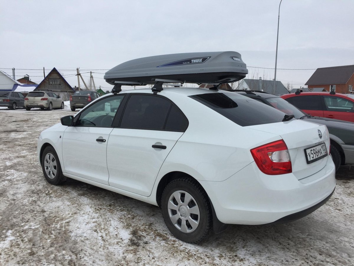 Рейлинги Skoda Rapid