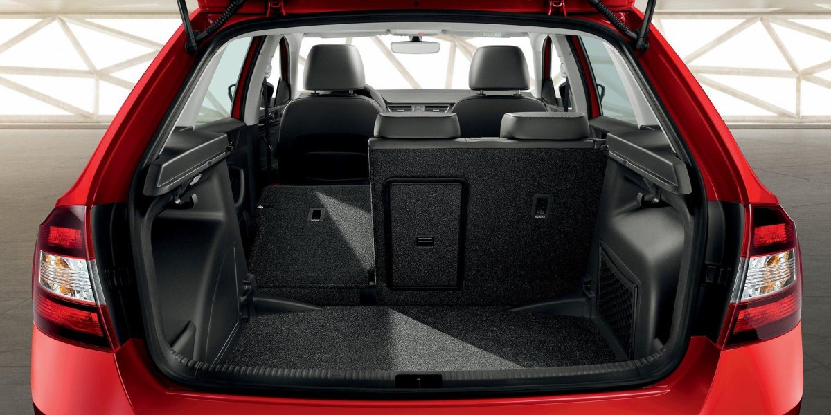 Skoda Rapid Spaceback багажник