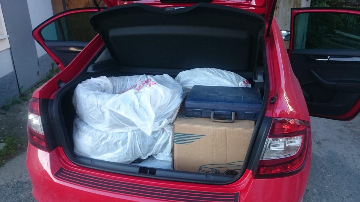 Skoda Rapid 2017 багажник