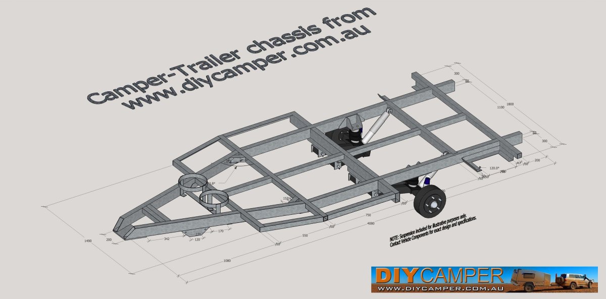 Прицеп шасси off Road
