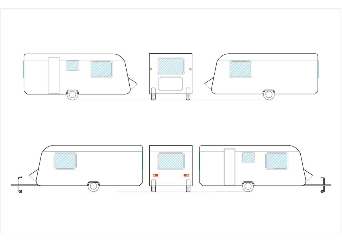 Схема электропроводки автодома