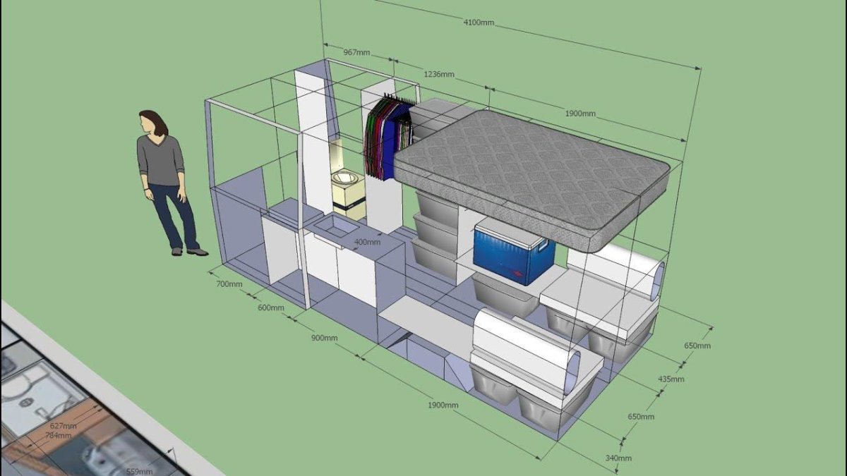 Прицеп жилой модуль АНВИР