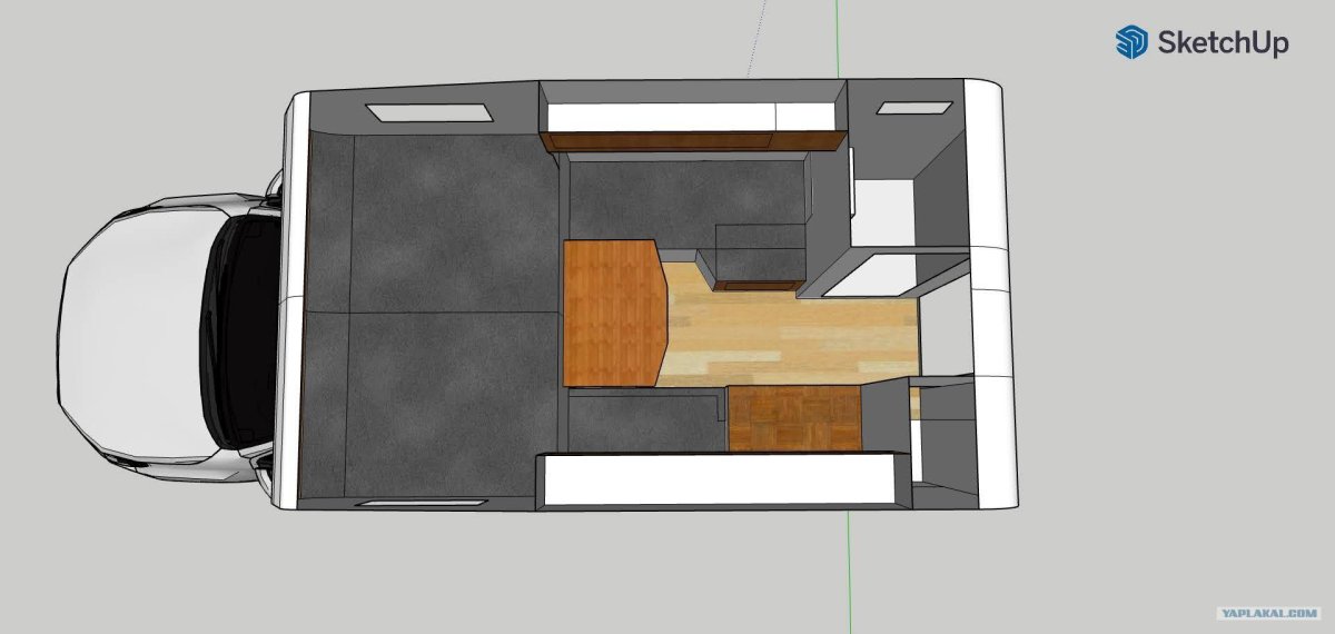 Чертеж кемпера Пилигрим