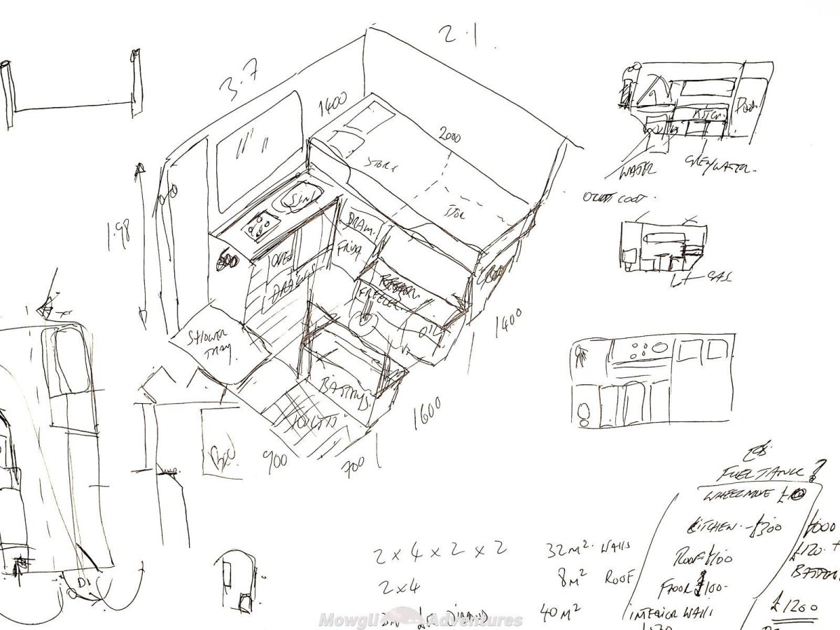Чертеж кемпера Пилигрим