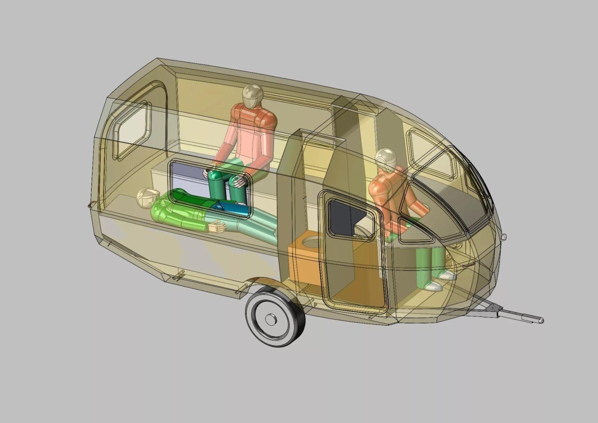 Прицеп автодом piccolo 420