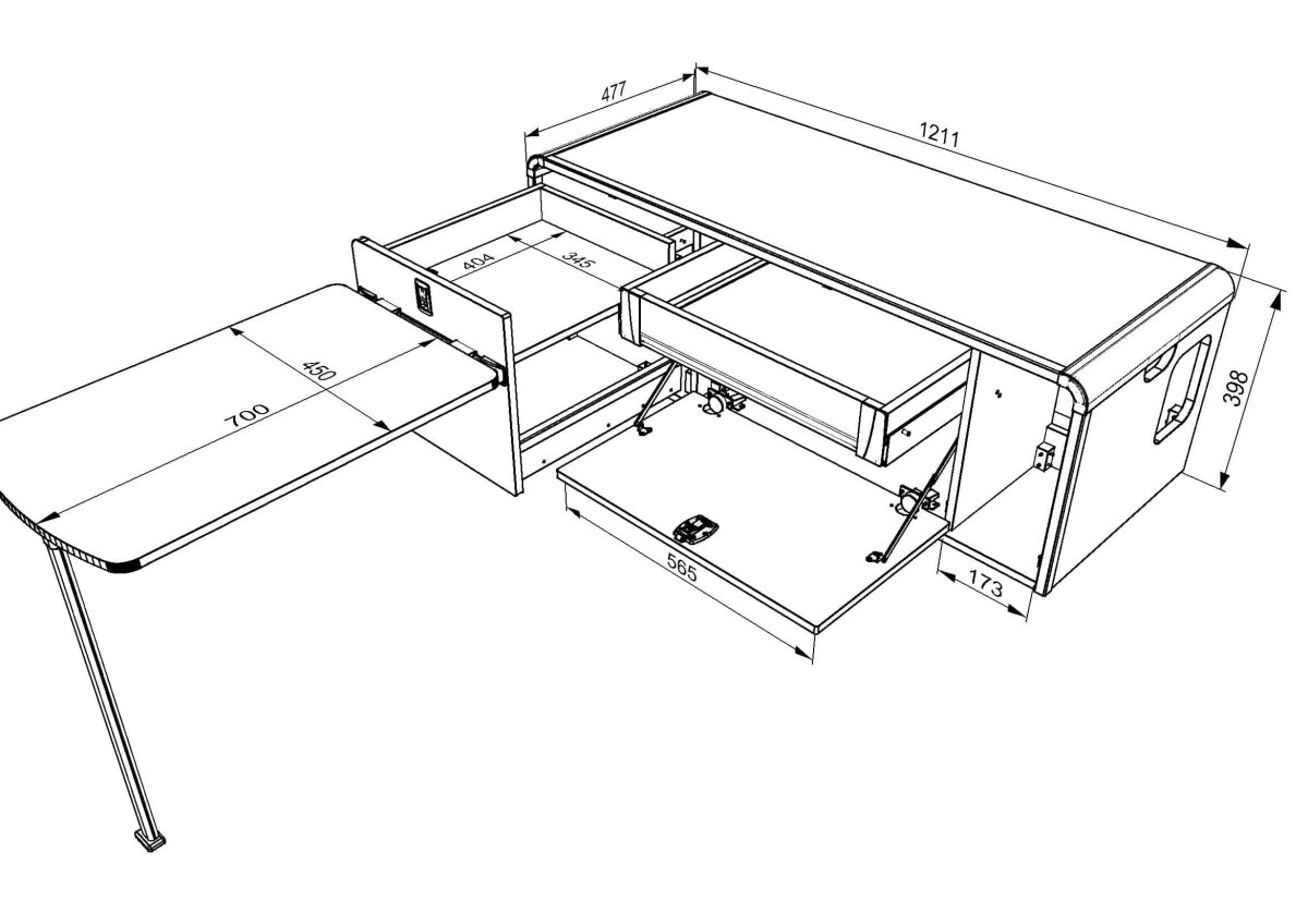 Стол для кемпера