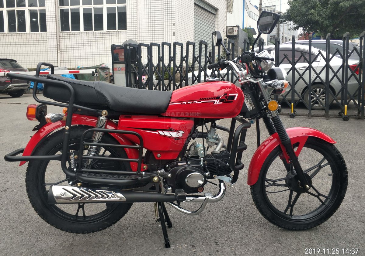 Мопед Альфа 110 красный