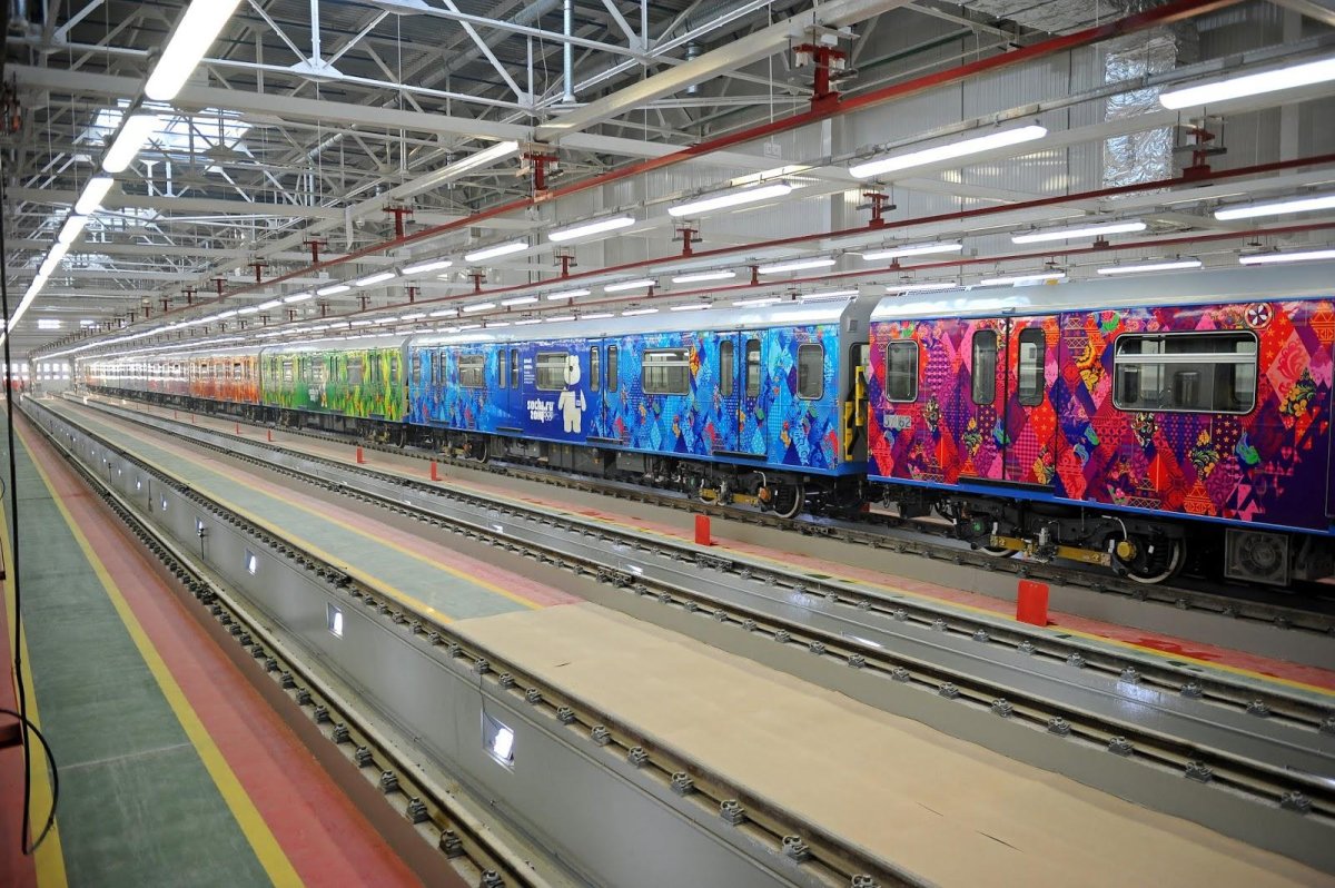 Депо Печатники метрополитен