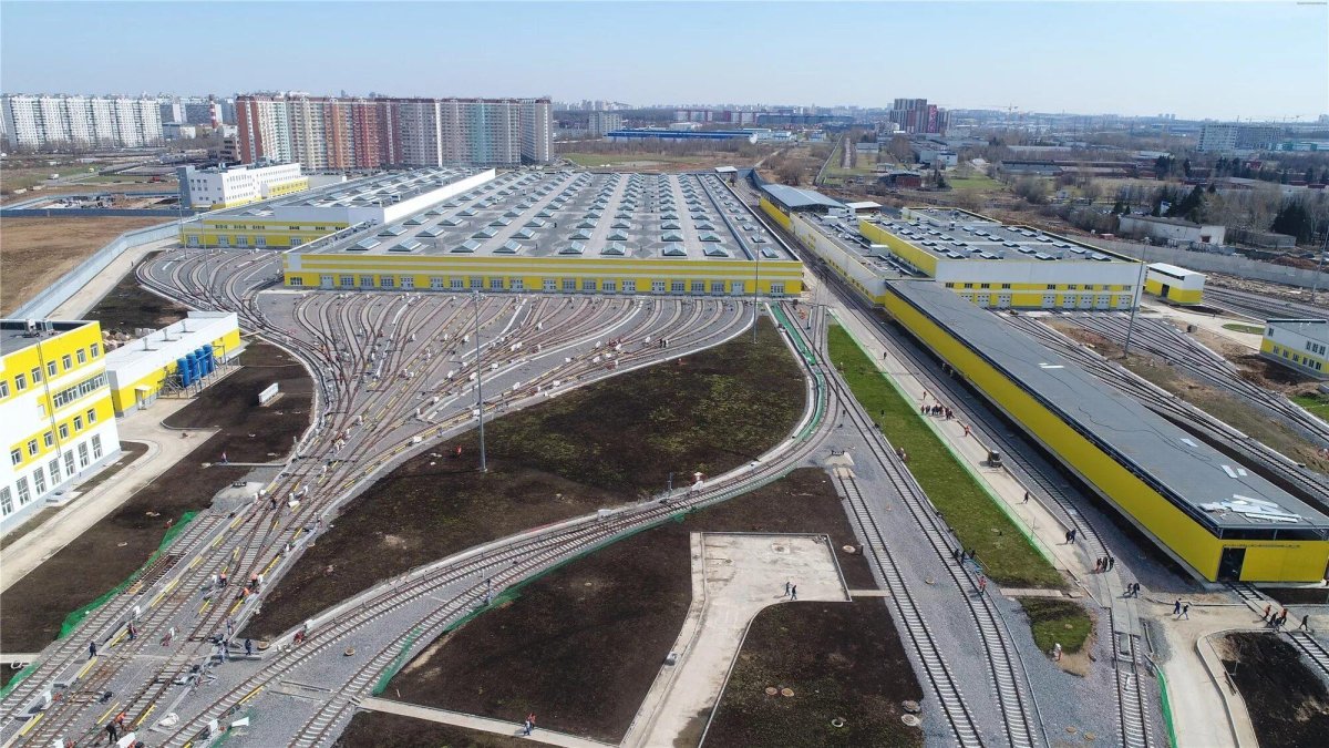 Депо Солнцево Московского метрополитена