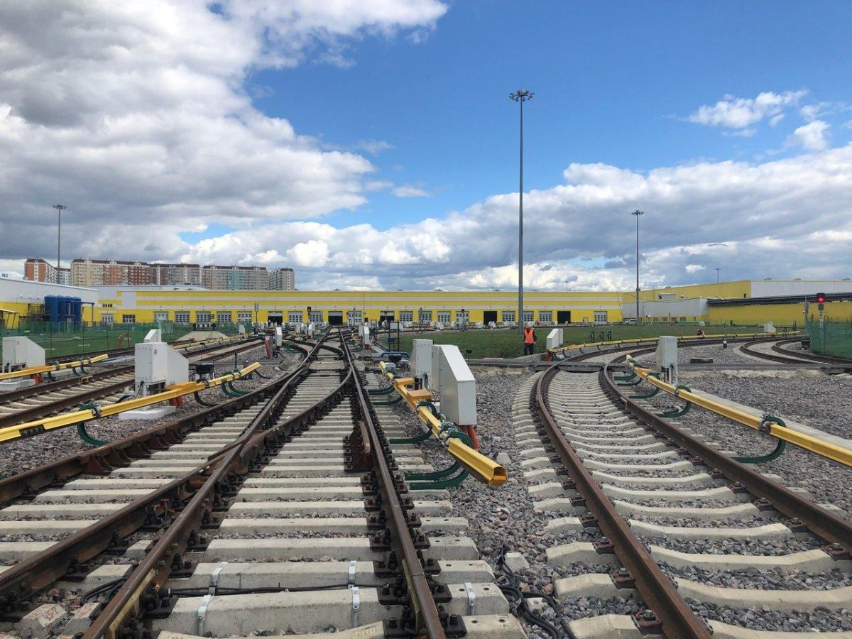 Станция электродепо Солнцево