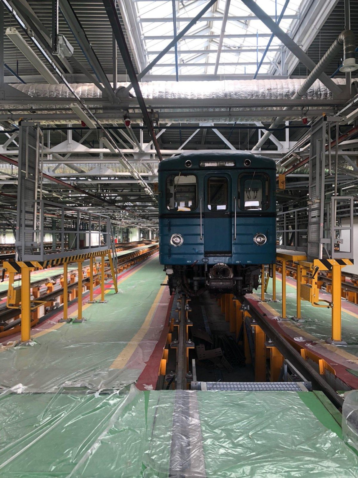 Солнцево электродепо депо Московского метрополитена