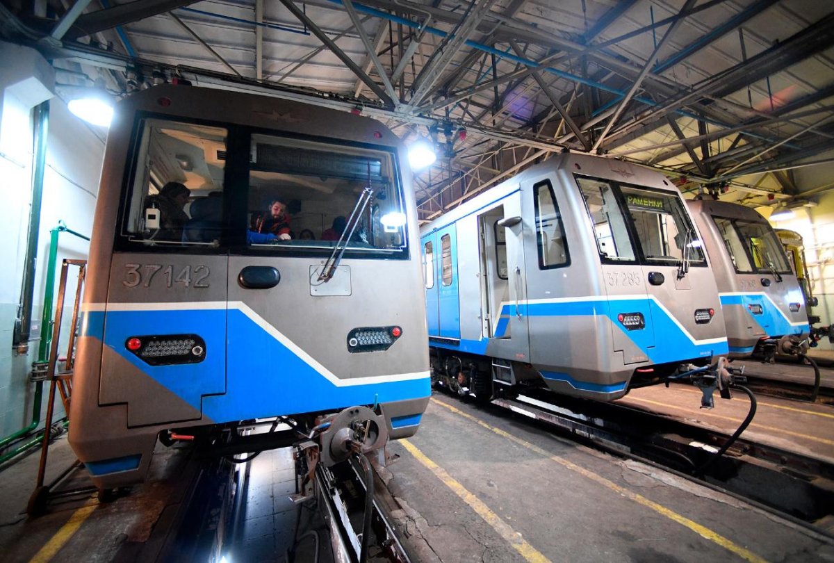 Поезд метро 81 760 761 Ока