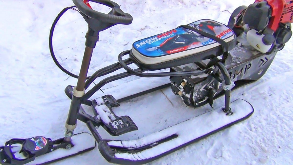 Снегокат с мотором