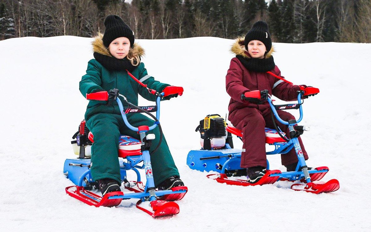 Снегокат с мотором