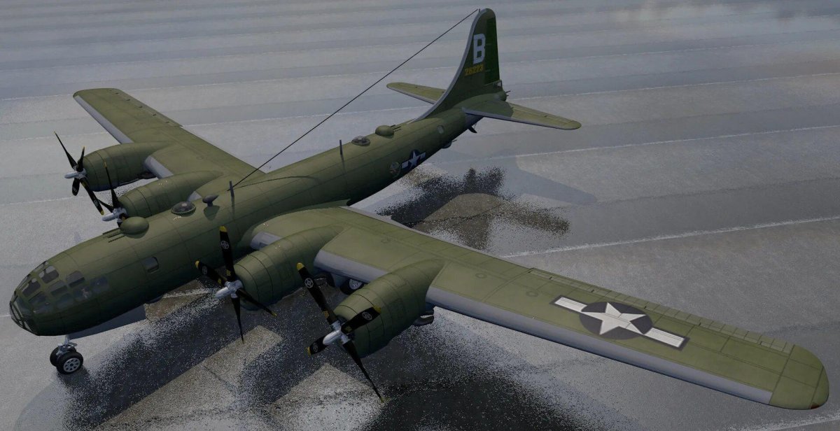 Boeing b-29 Superfortress модель