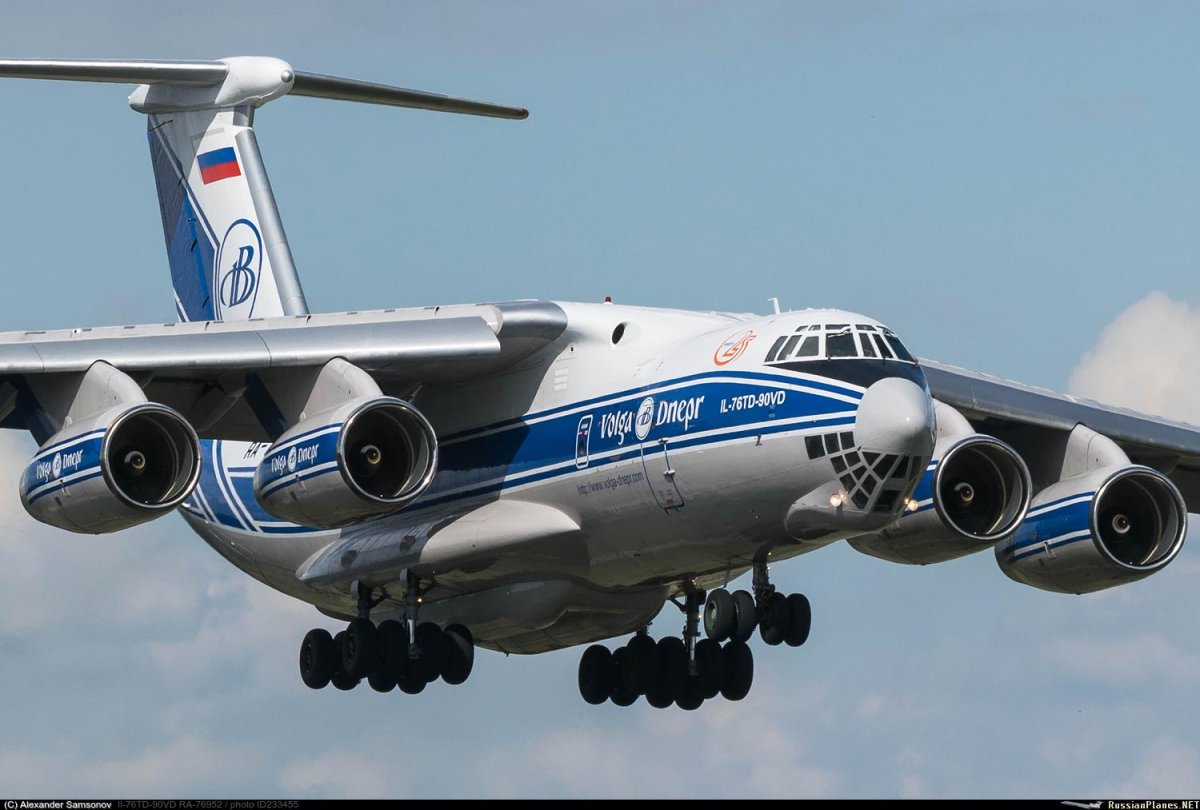 Ил 76 Волга Днепр