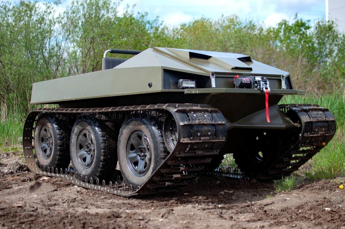 Гусеничный снегоболотоход черепаха