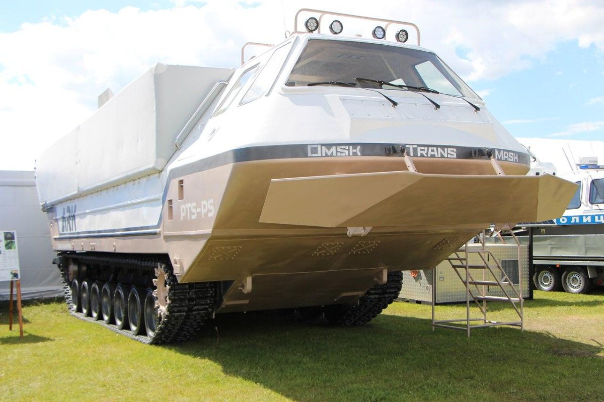 Вездеход-амфибия ПТС-ПС