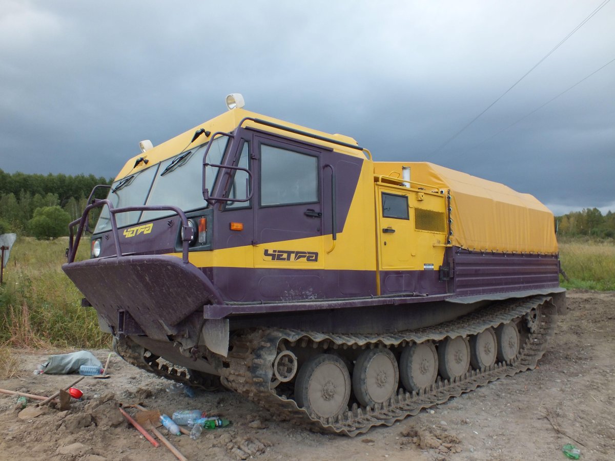 Гусеничный вездеход ЧЕТРА