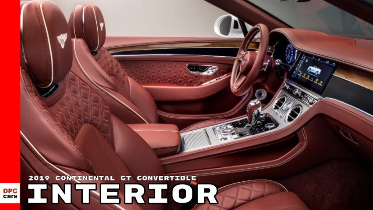 Бентли Континенталь кабриолет 2019