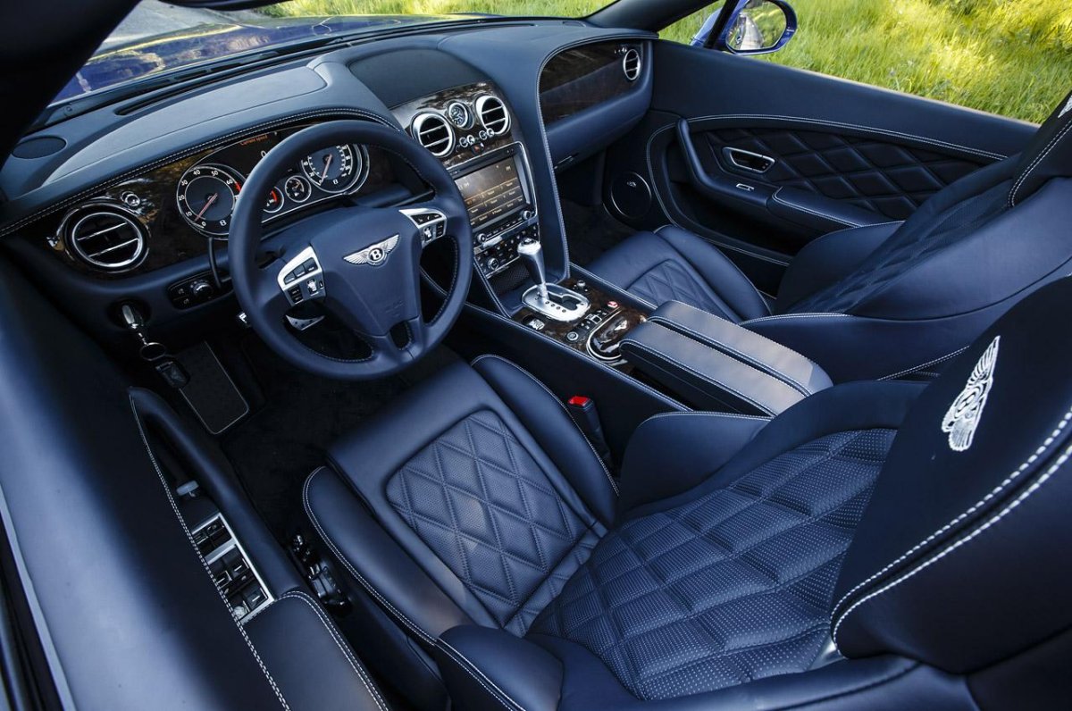Бентли Континенталь 2018 салон