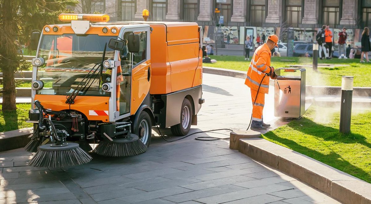 Машина для уборки улиц
