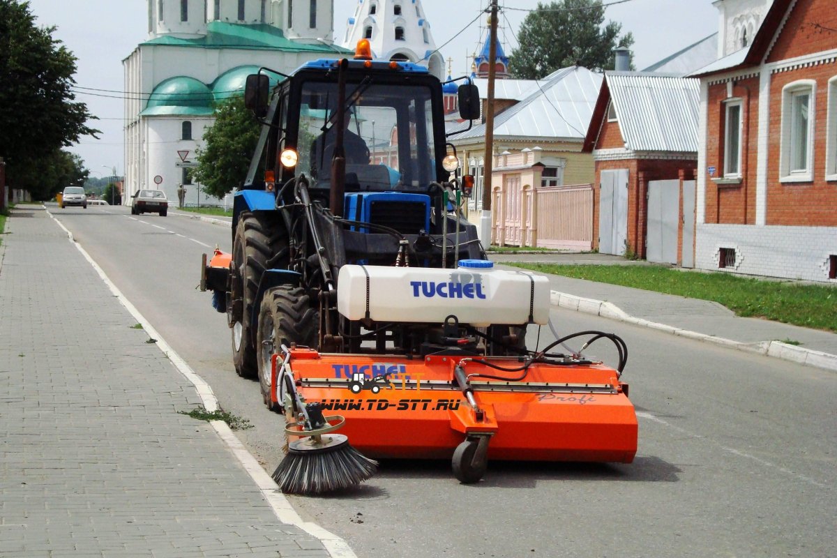 Щетка для МТЗ 82.1 вращающаяся подметальная