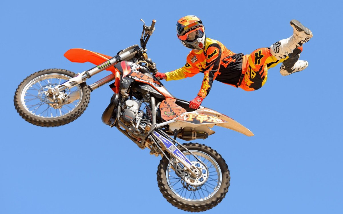 Питбайк фристайл