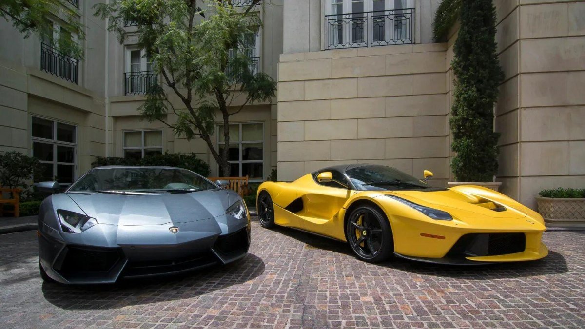 Ламборгини и Феррари