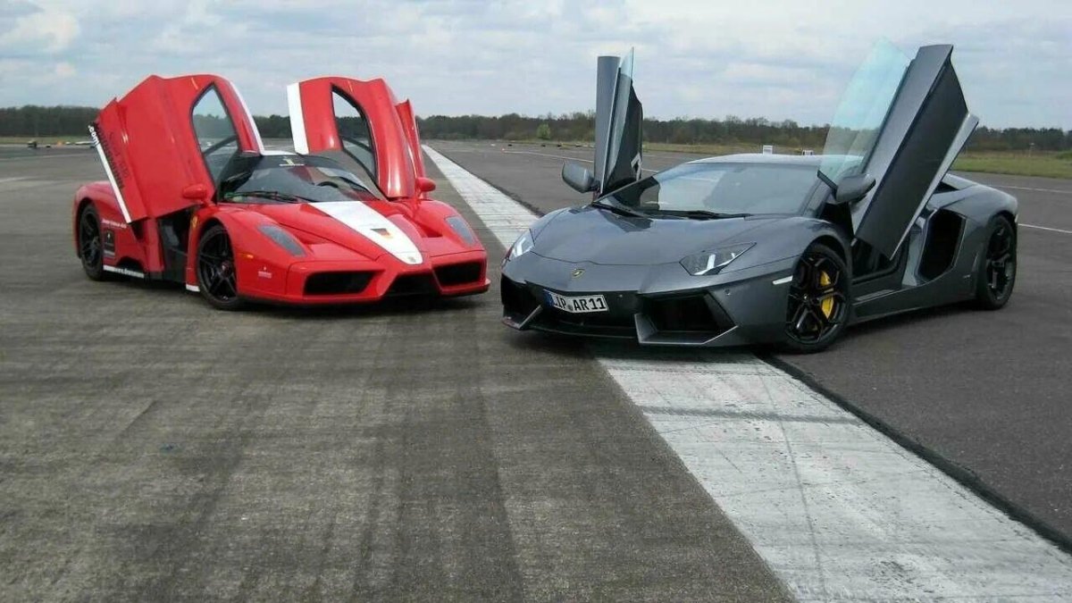 Ламборгини и Феррари