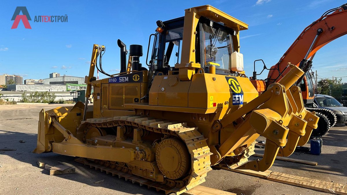 Бульдозер sem816d габариты