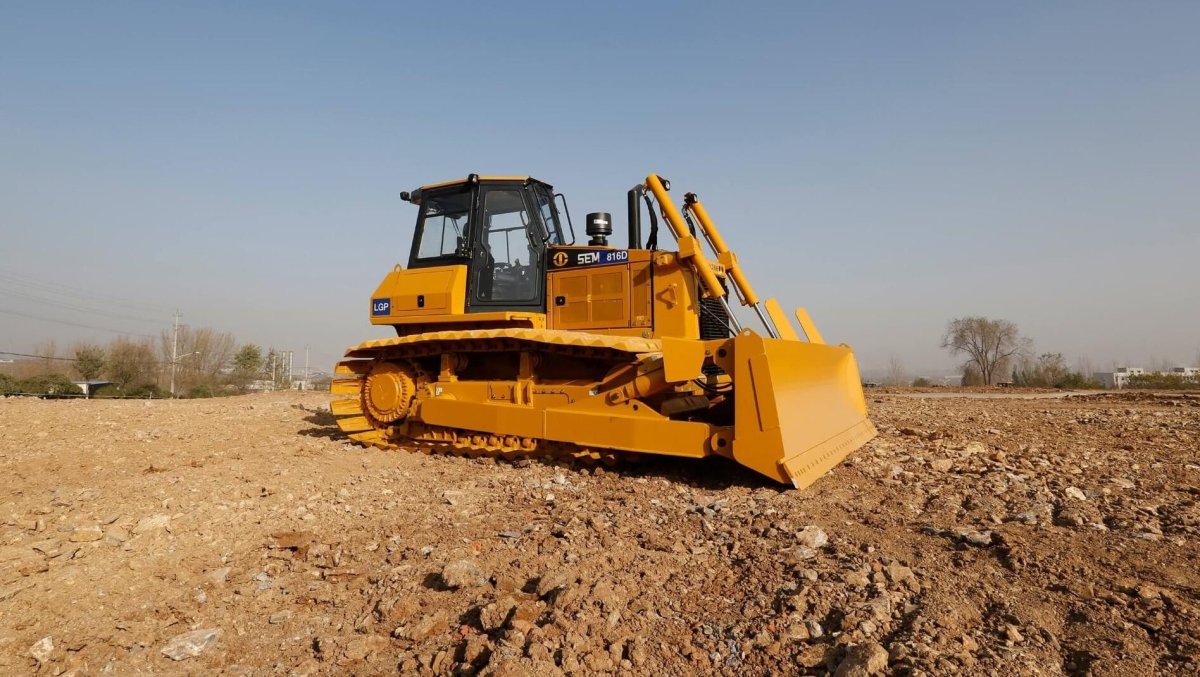Бульдозер sem816d габариты