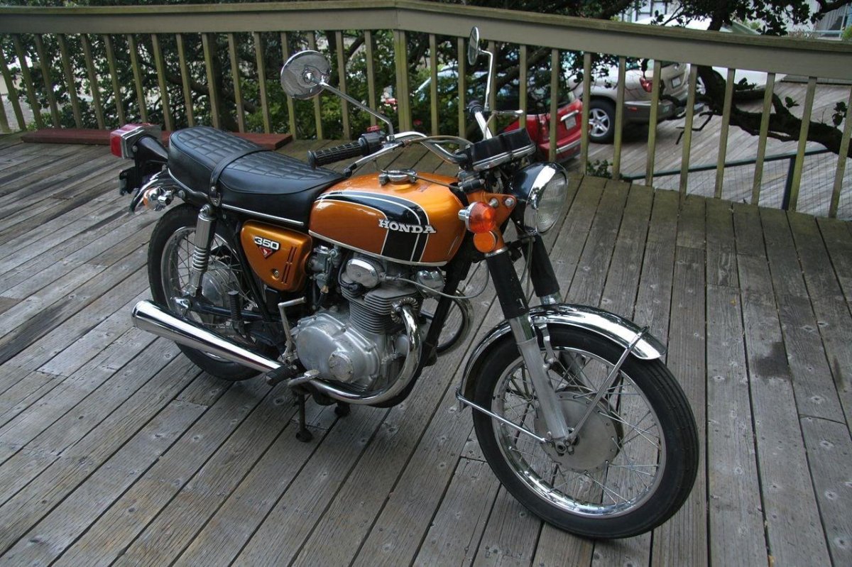 Honda cb350 мотоцикл