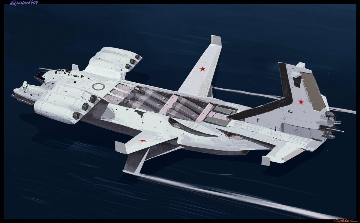 Экраноплан Каспийский монстр