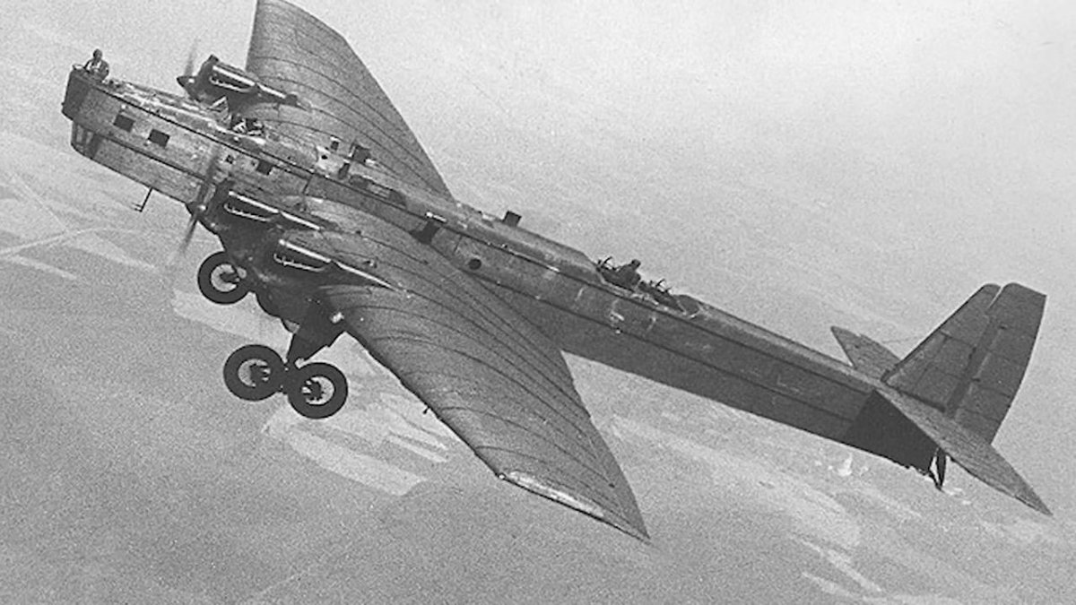 ТБ-3 бомбардировщик