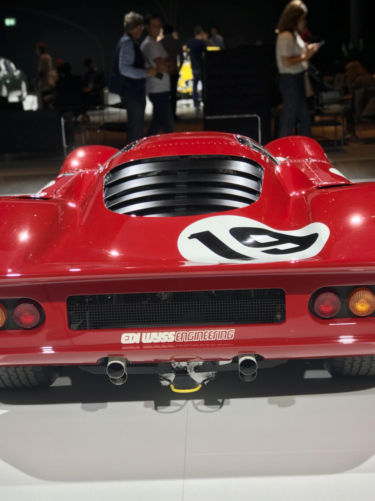 Феррари 312/69 Крис Амон тесты два антикрыла Модена