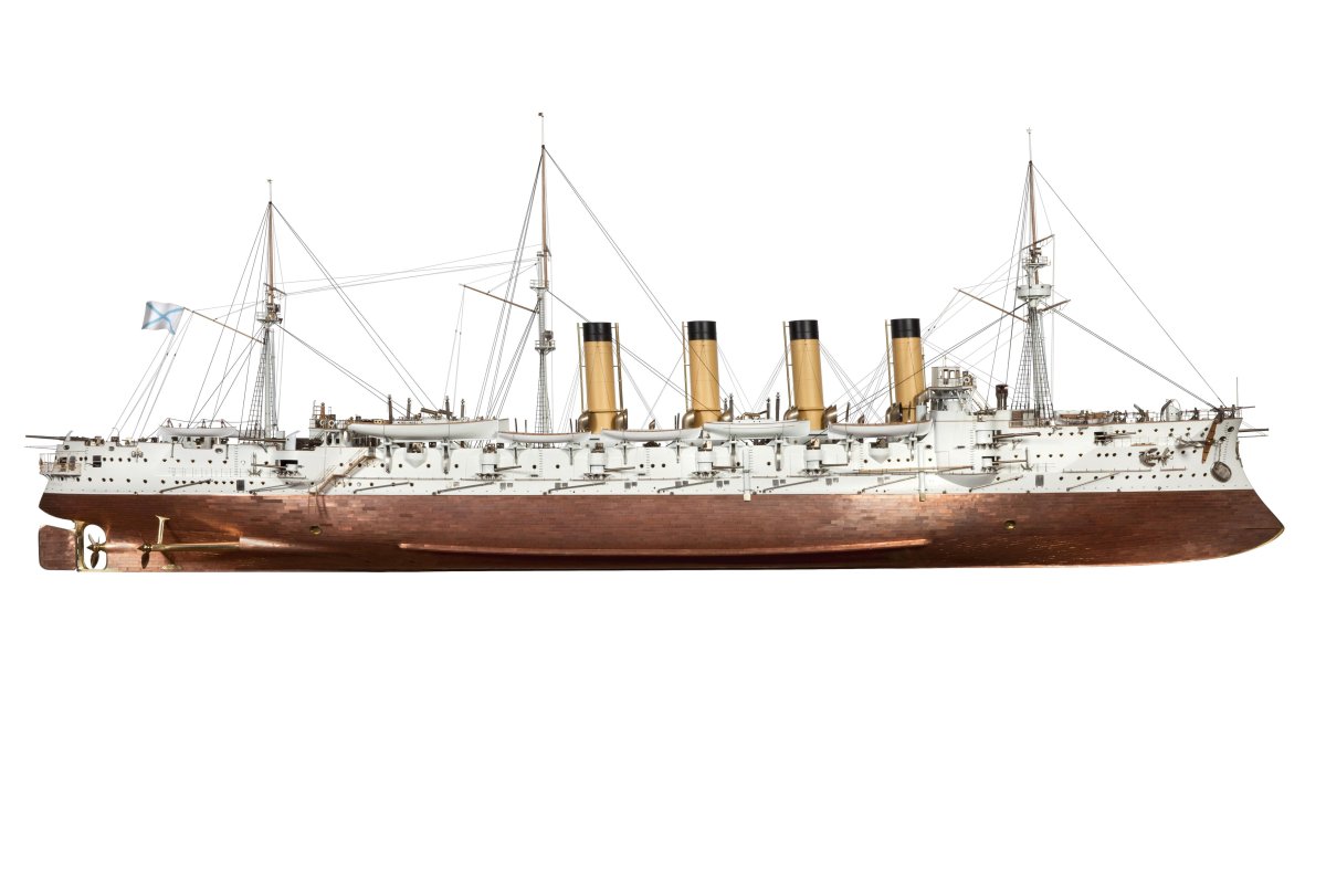 Крейсер Громобой 1904 модель