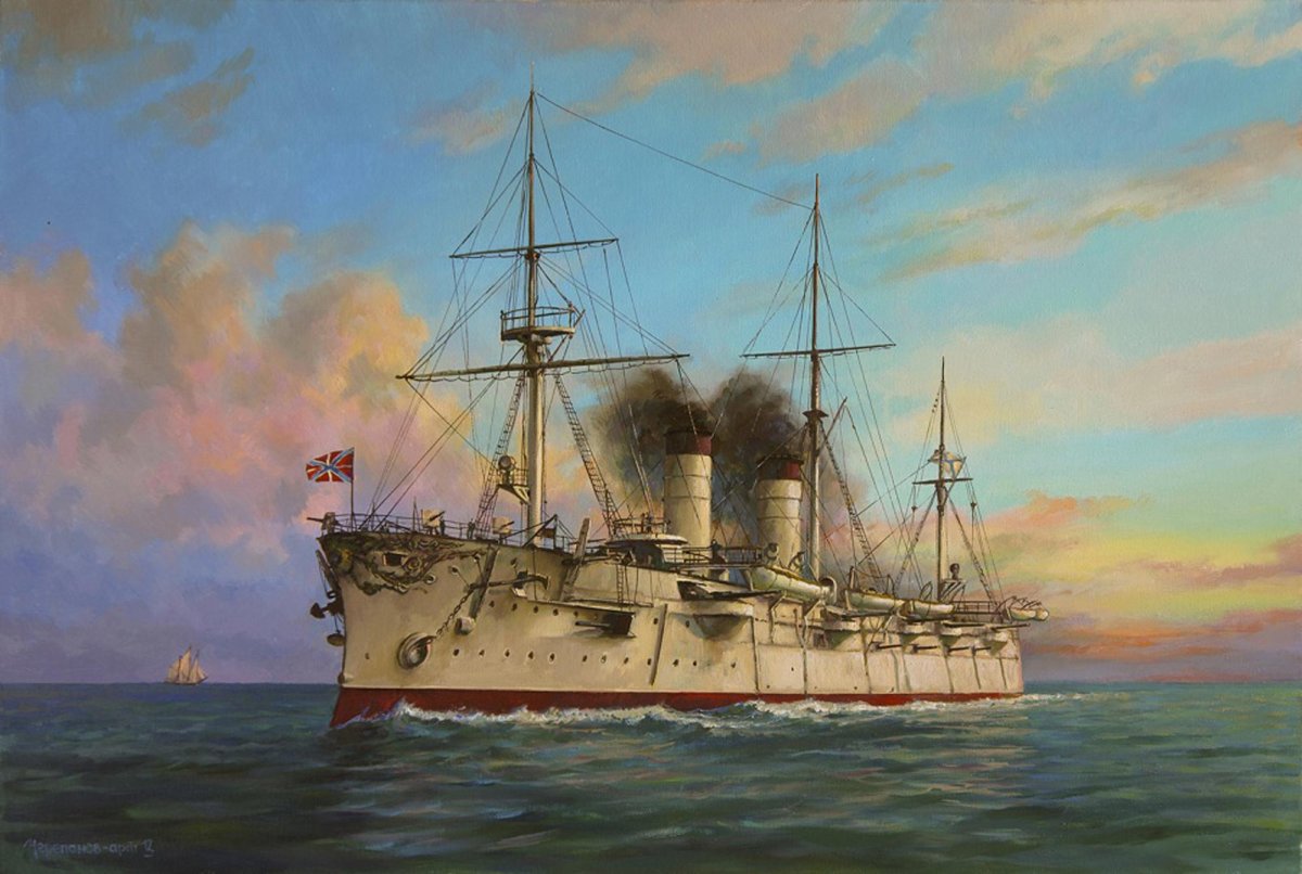 Броненосный крейсер Рюрик 1892